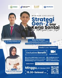 Webinar: Strategi Gen-Z Biar Kerja Santai