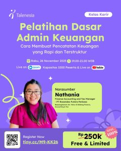 Masih bingung cara nyusun laporan keuangan yang rapi agar mudah dicek ulang? Atau pengin tahu cara kerja admin keuangan di dunia kerja sebenarnya? 👀