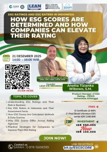 SPECIAL EVENT AKHIR TAHUN LEAN VISI INDONESIA X CESGS UNAIR