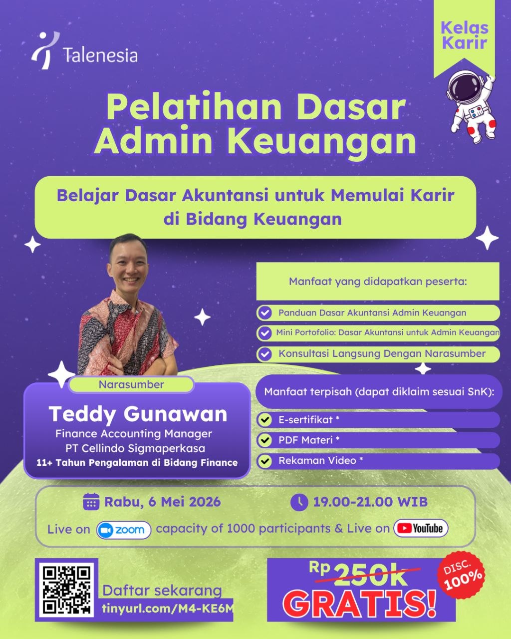 Pelatihan Dasar Admin Keuangan