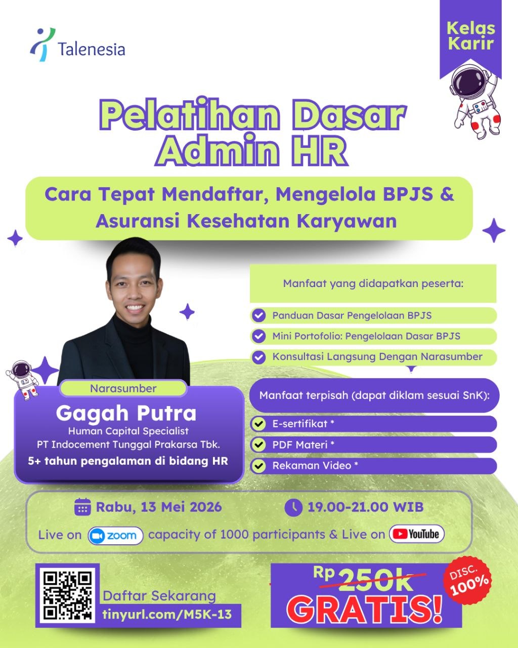 Pelatihan Dasar Admin HR