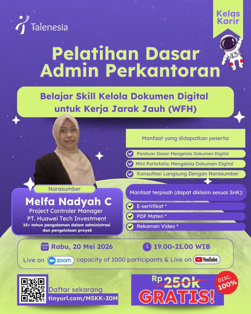 Pelatihan Dasar Admin Perkantoran